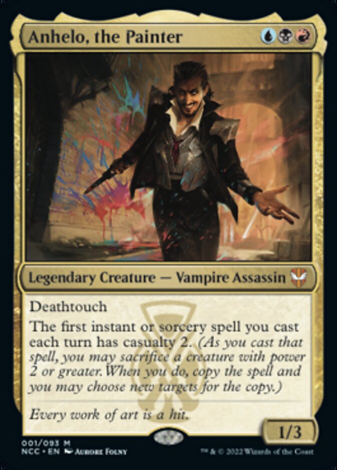 Anhelo, the Painter [Streets of New Capenna Commander] | Black Swamp Games
