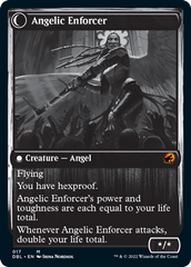 Enduring Angel // Angelic Enforcer [Innistrad: Double Feature] | Black Swamp Games