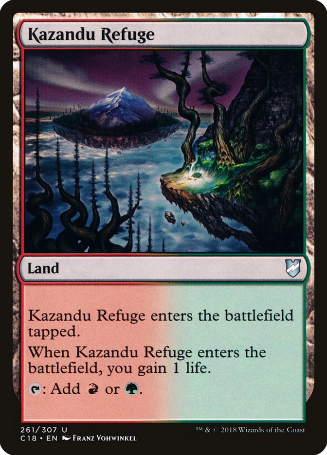 Kazandu Refuge [Commander 2018] | Black Swamp Games
