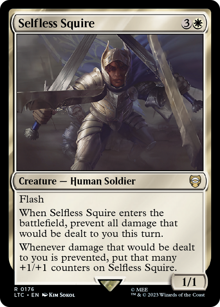 Selfless Squire [The Lord of the Rings: Tales of Middle-Earth Commander] | Black Swamp Games