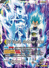 SSB Son Goku // SSB Vegeta, God-Level Power (BT21-100) [Wild Resurgence] | Black Swamp Games