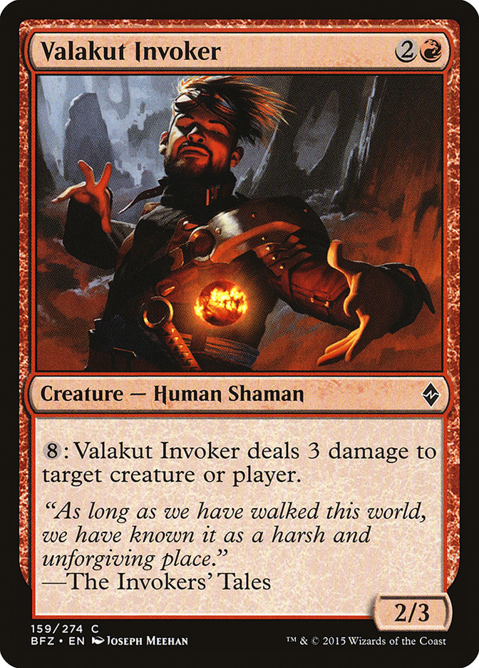 Valakut Invoker [Battle for Zendikar] | Black Swamp Games