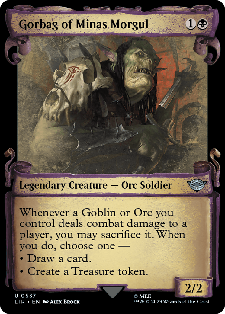 Gorbag of Minas Morgul [The Lord of the Rings: Tales of Middle-Earth Showcase Scrolls] | Black Swamp Games