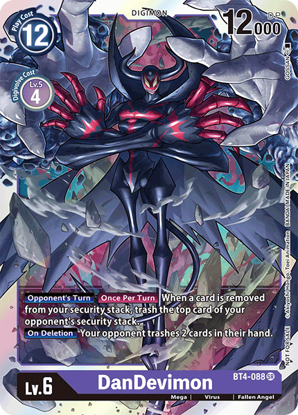 DanDevimon [BT4-088] (Event Pack) [Great Legend Promos] | Black Swamp Games