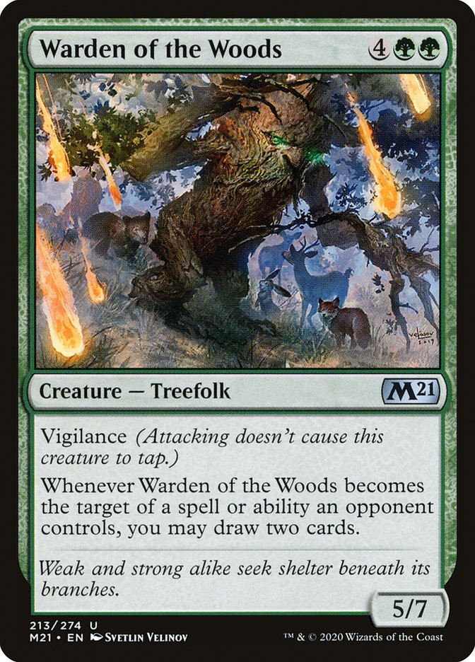 Warden of the Woods [Core Set 2021] | Black Swamp Games