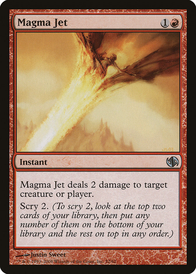 Magma Jet [Duel Decks: Jace vs. Chandra] | Black Swamp Games