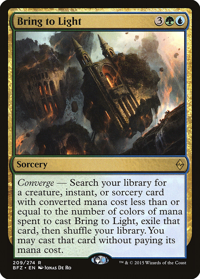 Bring to Light [Battle for Zendikar] | Black Swamp Games