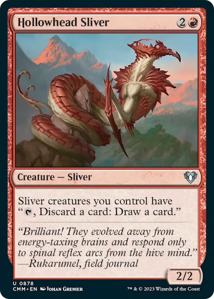 Hollowhead Sliver [Commander Masters] | Black Swamp Games