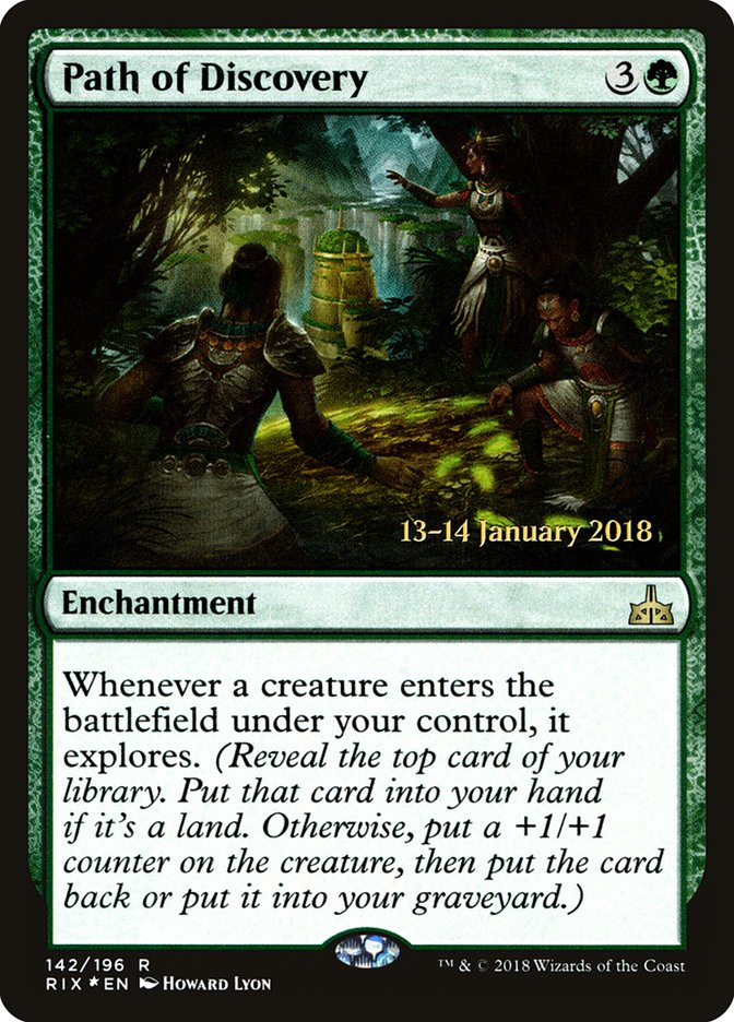 Path of Discovery [Rivals of Ixalan Prerelease Promos] | Black Swamp Games