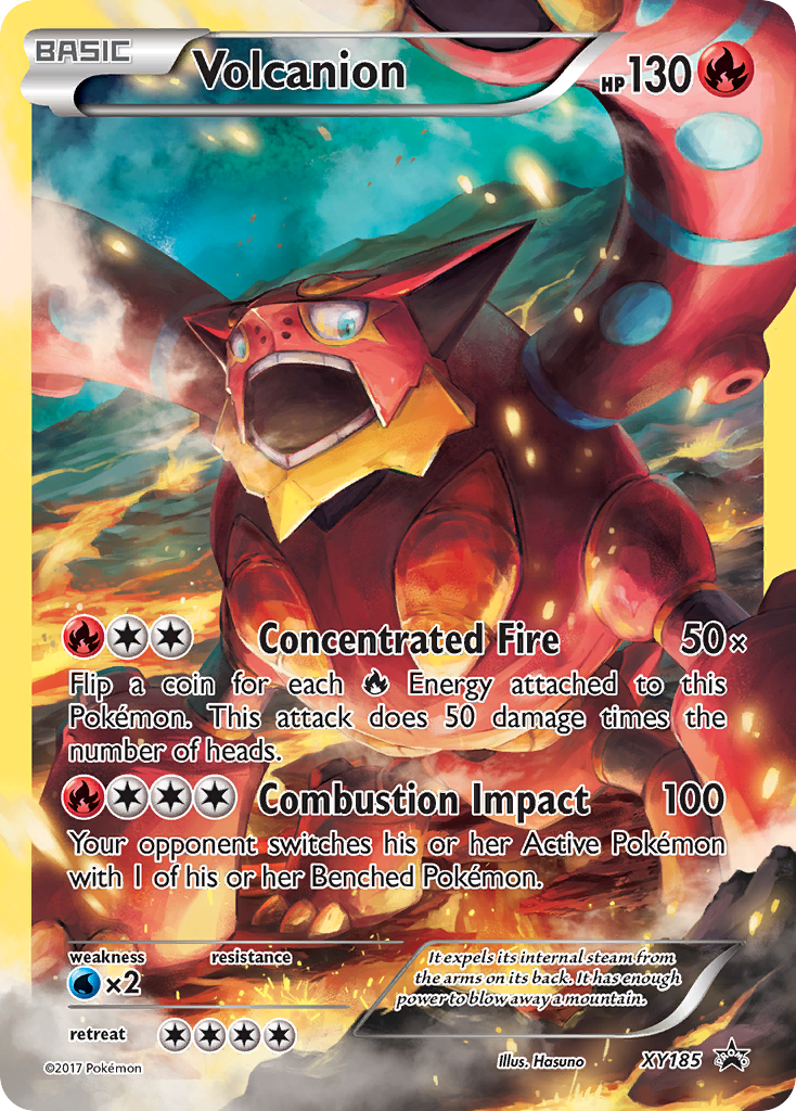 Volcanion (XY185) [XY: Black Star Promos] | Black Swamp Games