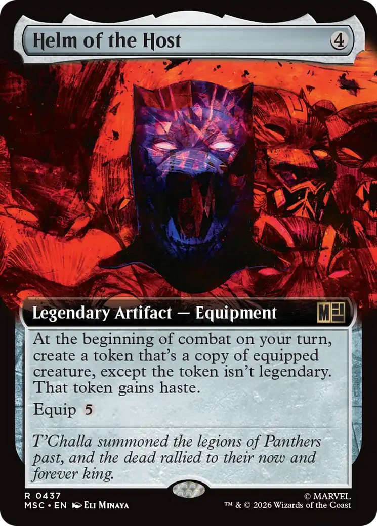 Helm of the Host (Extended Art) [Marvel Super Heroes Commander] | Black Swamp Games