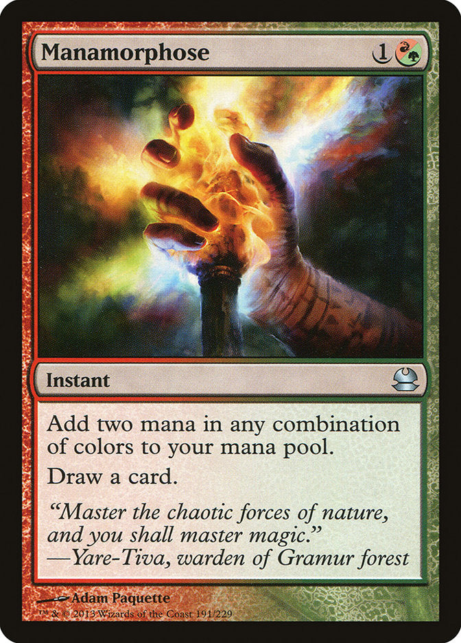 Manamorphose [Modern Masters] | Black Swamp Games