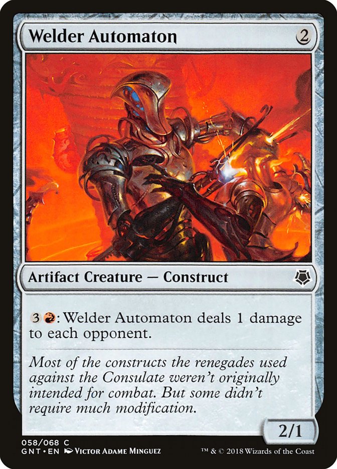 Welder Automaton [Game Night 2018] | Black Swamp Games