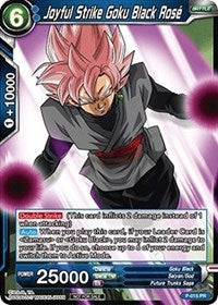 Joyful Strike Goku Black Rose (Non-Foil Version) (P-015) [Promotion Cards] | Black Swamp Games