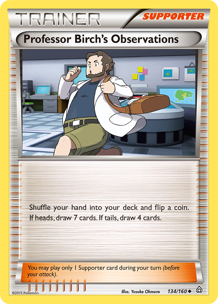Professor Birch's Observations (134/160) [XY: Primal Clash] | Black Swamp Games