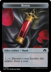 Eldrazi Spawn // Blood Double-Sided Token [Modern Horizons 3 Tokens] | Black Swamp Games