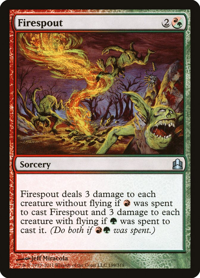 Firespout [Commander 2011] | Black Swamp Games