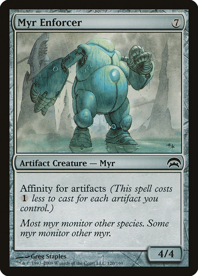 Myr Enforcer [Planechase] | Black Swamp Games