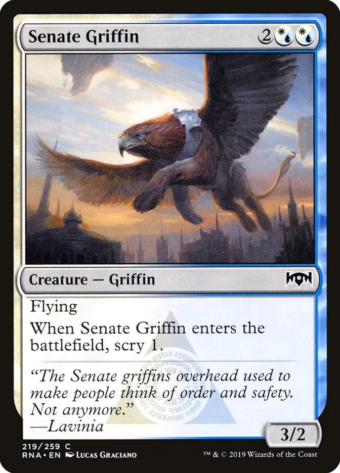 Senate Griffin [Ravnica Allegiance] | Black Swamp Games