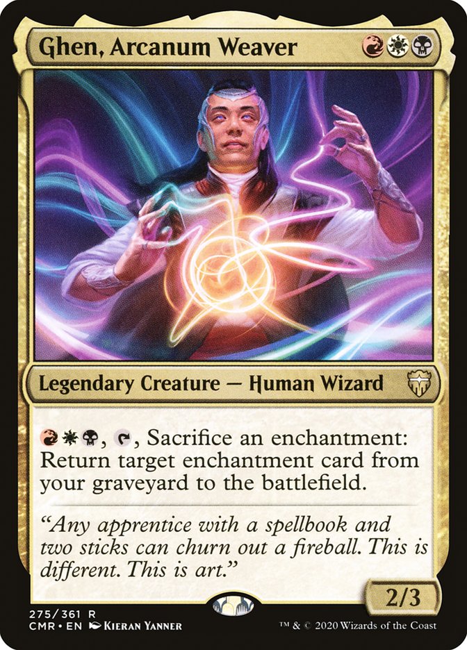 Ghen, Arcanum Weaver [Commander Legends] | Black Swamp Games