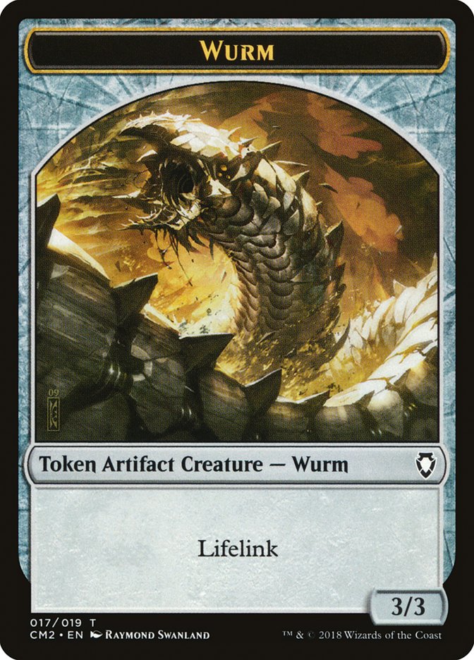 Wurm Token (017/019) [Commander Anthology Volume II Tokens] | Black Swamp Games