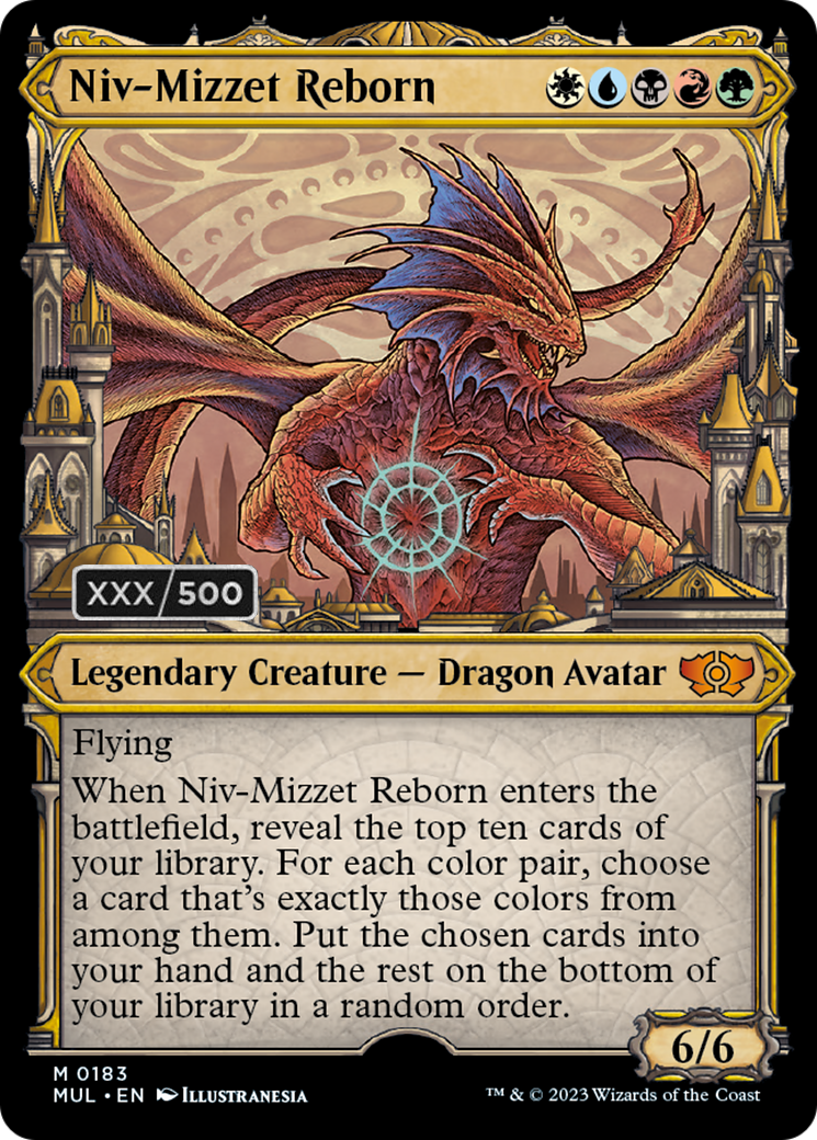 Niv-Mizzet Reborn (Serialized) [Multiverse Legends] | Black Swamp Games
