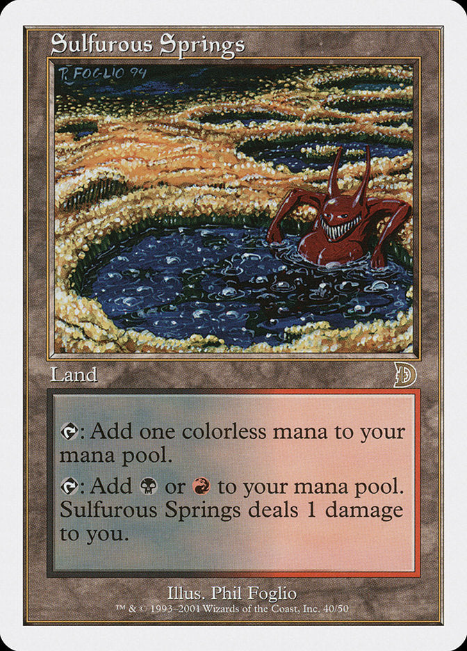 Sulfurous Springs [Deckmasters] | Black Swamp Games