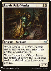 Leonin Relic-Warder [Mystery Booster] | Black Swamp Games