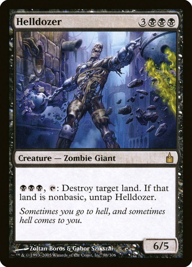 Helldozer [Ravnica: City of Guilds] | Black Swamp Games