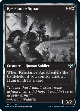 Resistance Squad [Innistrad: Double Feature] | Black Swamp Games