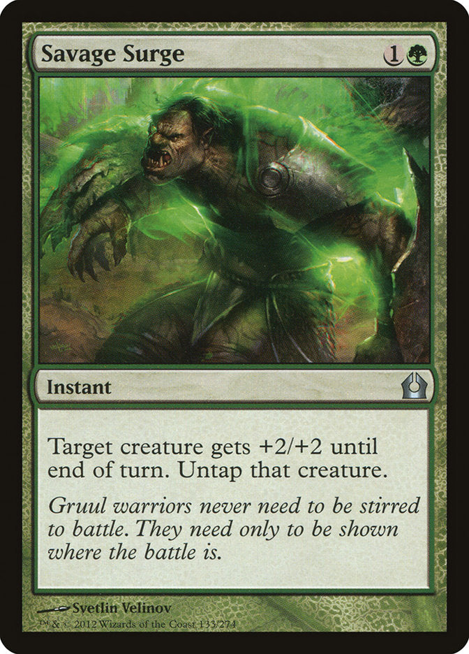 Savage Surge [Return to Ravnica] | Black Swamp Games