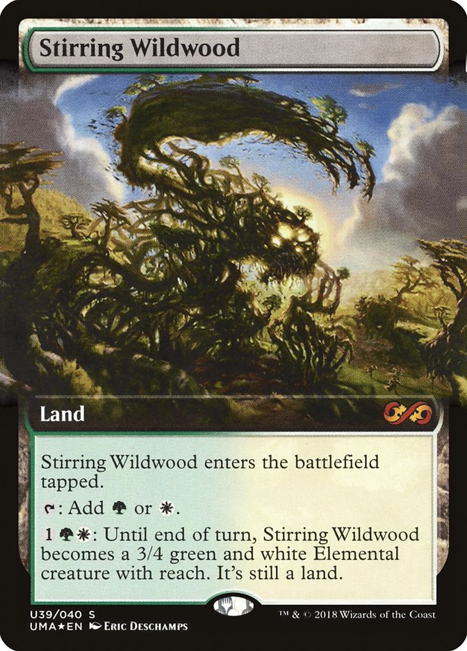 Stirring Wildwood (Topper) [Ultimate Masters Box Topper] | Black Swamp Games