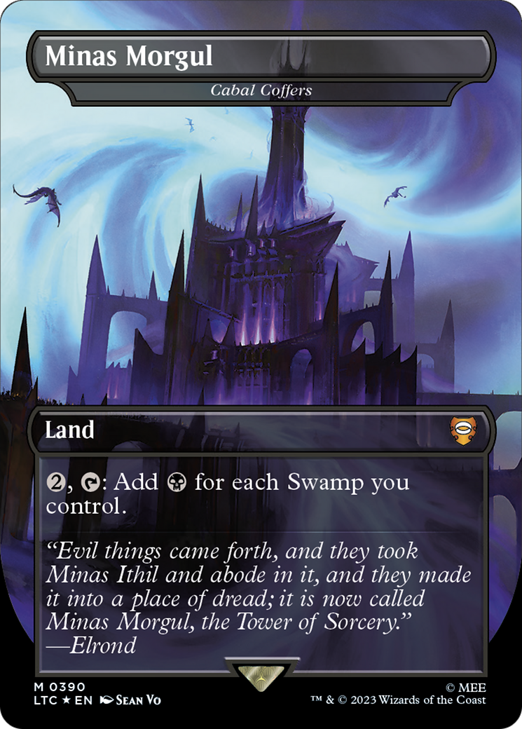 Minas Morgul - Cabal Coffers (Surge Foil Realms and Relics) [The Lord of the Rings: Tales of Middle-Earth Commander] | Black Swamp Games