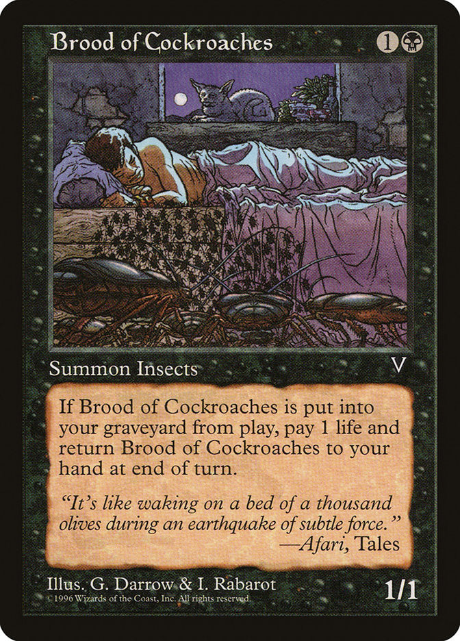 Brood of Cockroaches [Visions] | Black Swamp Games