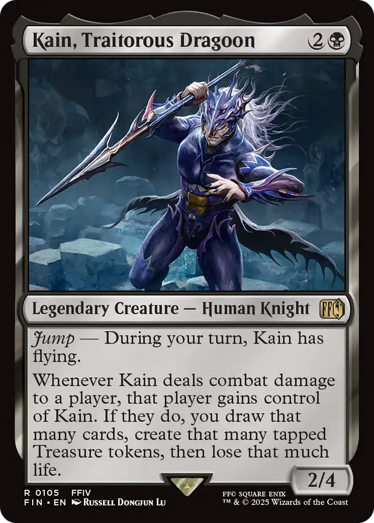 Kain, Traitorous Dragoon [FINAL FANTASY] | Black Swamp Games