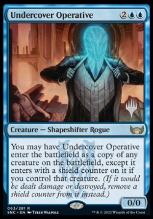 Undercover Operative (Promo Pack) [Streets of New Capenna Promos] | Black Swamp Games