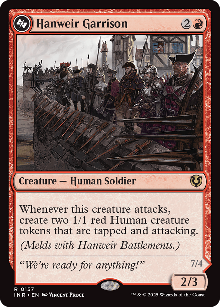 Hanweir Garrison [Innistrad Remastered] | Black Swamp Games