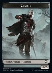 Zombie // Drake Double-Sided Token [Streets of New Capenna Commander Tokens] | Black Swamp Games