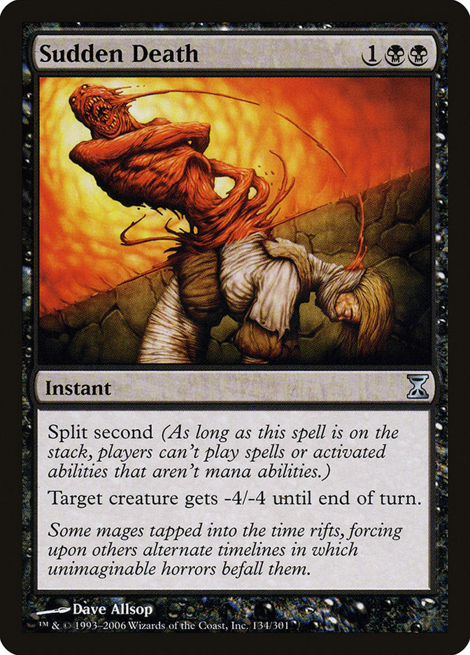 Sudden Death [Time Spiral] | Black Swamp Games
