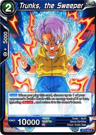 Trunks, the Sweeper (BT7-032) [Assault of the Saiyans] | Black Swamp Games