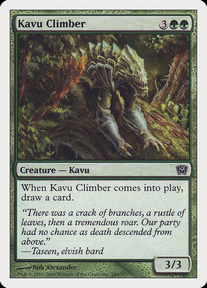 Kavu Climber [Ninth Edition] | Black Swamp Games