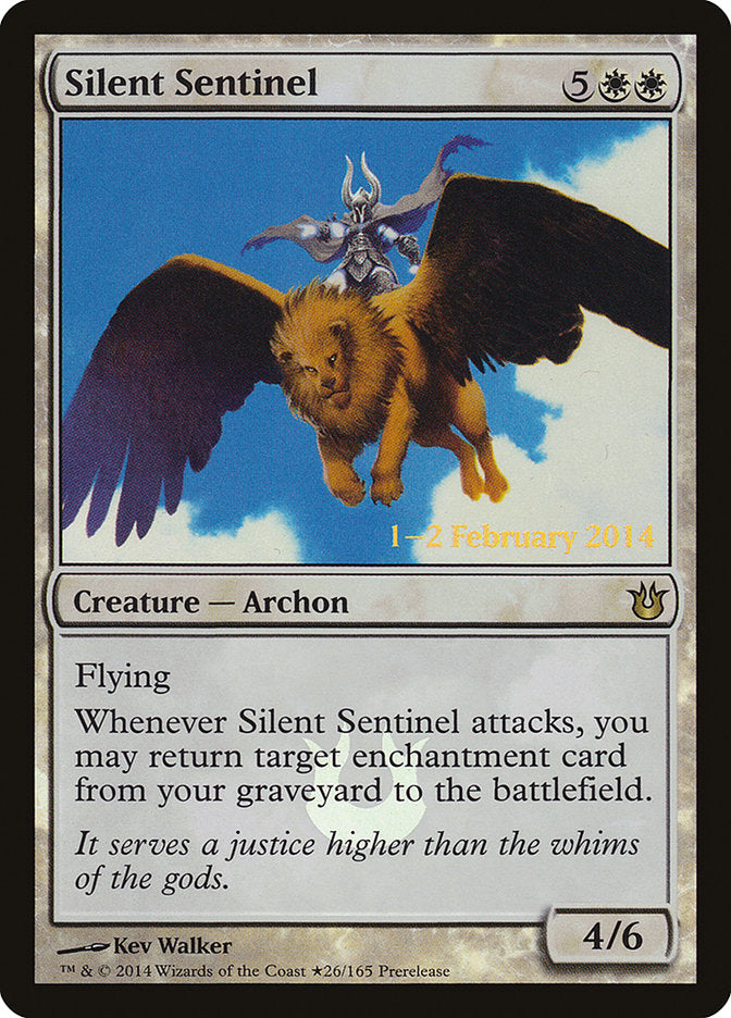 Silent Sentinel [Born of the Gods Prerelease Promos] | Black Swamp Games