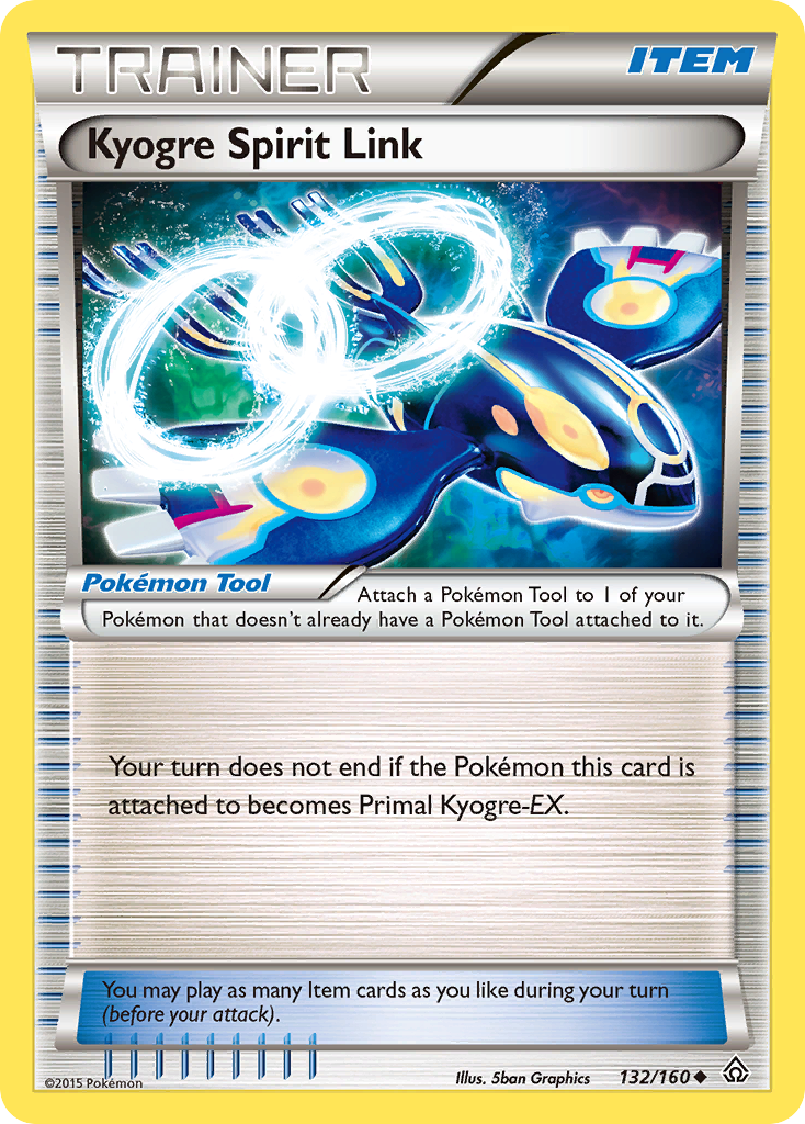 Kyogre Spirit Link (132/160) [XY: Primal Clash] | Black Swamp Games