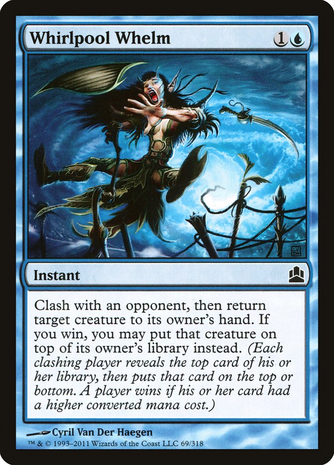 Whirlpool Whelm [Commander 2011] | Black Swamp Games
