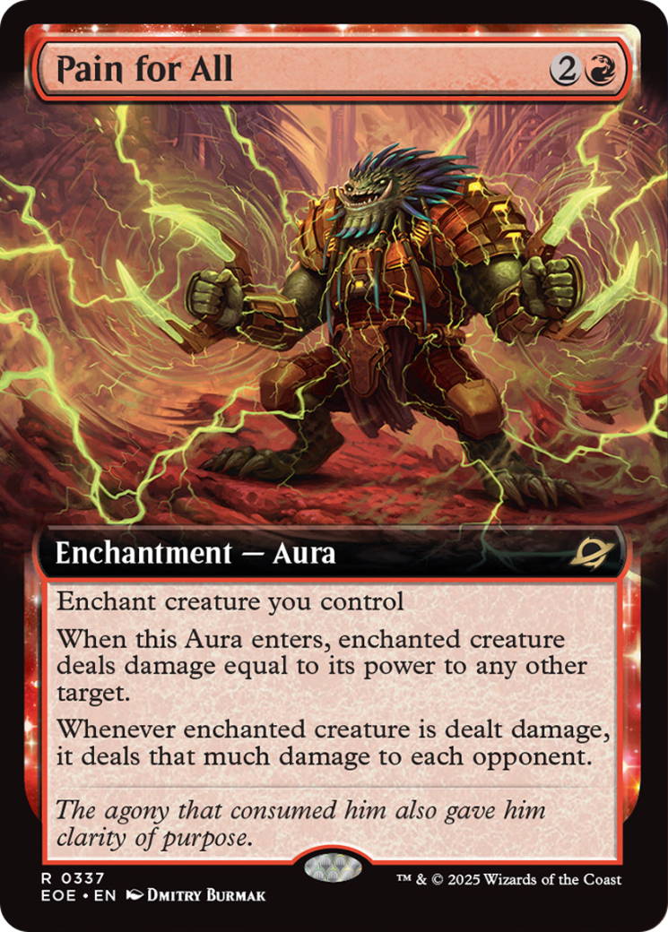 Pain for All (Extended Art) [Edge of Eternities] | Black Swamp Games