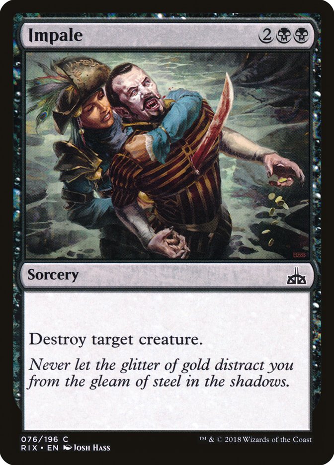 Impale [Rivals of Ixalan] | Black Swamp Games