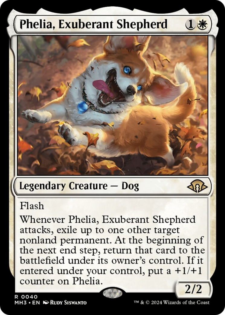 Phelia, Exuberant Shepherd [Modern Horizons 3] | Black Swamp Games