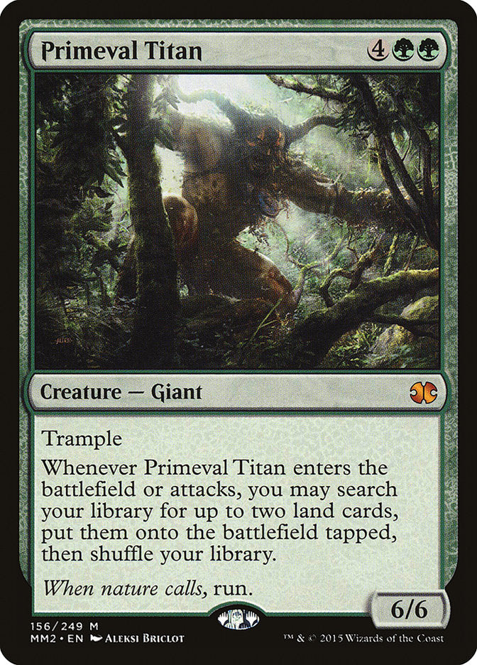 Primeval Titan [Modern Masters 2015] | Black Swamp Games