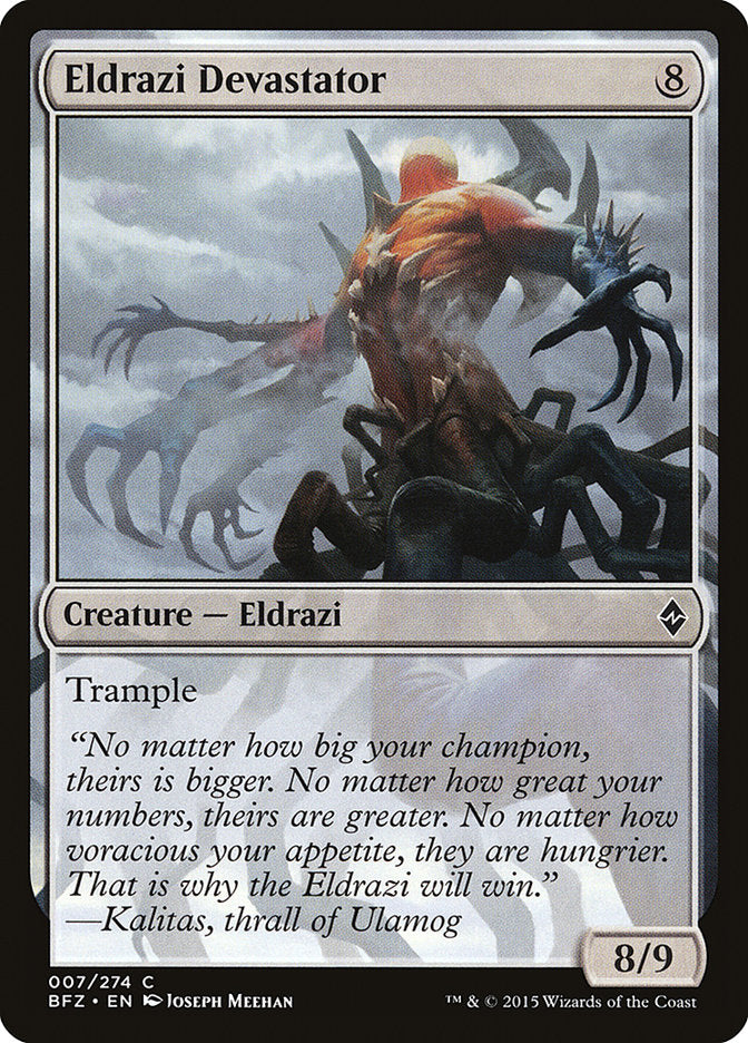 Eldrazi Devastator [Battle for Zendikar] | Black Swamp Games