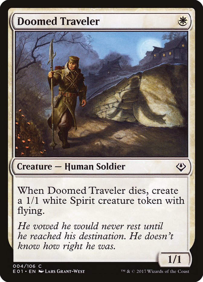 Doomed Traveler [Archenemy: Nicol Bolas] | Black Swamp Games